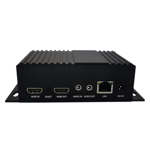 HD Video 4K Codificación y decodificación todo en uno de baja latencia Codificador en vivo Decodificador intercomunicador de voz - Product Image 2