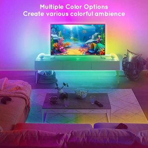 2M/3M/<strong>5M</strong> IP65 Waterproof 5050 <strong>RGB</strong> Smart Rgbic <strong>Led</strong> Strip Backlight Running Snake 5V <strong>Led</strong> Strip Light with Remote Control - Product Image 2