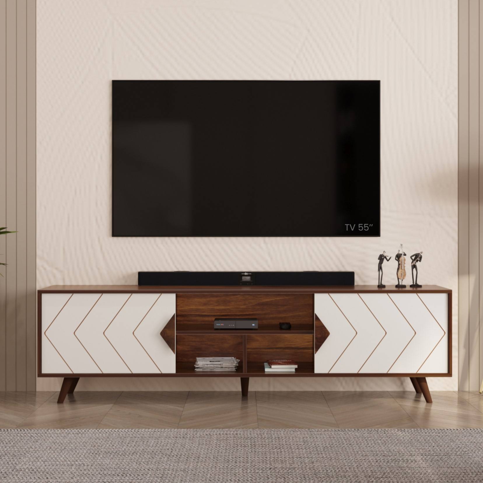 เมเปิ้ลสีน้ำตาล & สีขาว