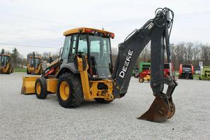 Sıcak satış 2020 Deere 310SL kazıcı yükleyici 2.5Ton kazıcı yükleyici makine tekerlek 4x4 traktör kazıcı yükleyici