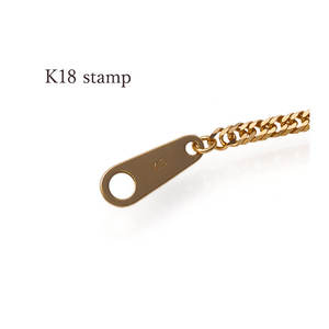 أرقى فئة نوعية رائعة أزياء مزدوجة سلسلة قلادة 6DCW 50cm5g K18 المجوهرات بالجملة - Product Image 6