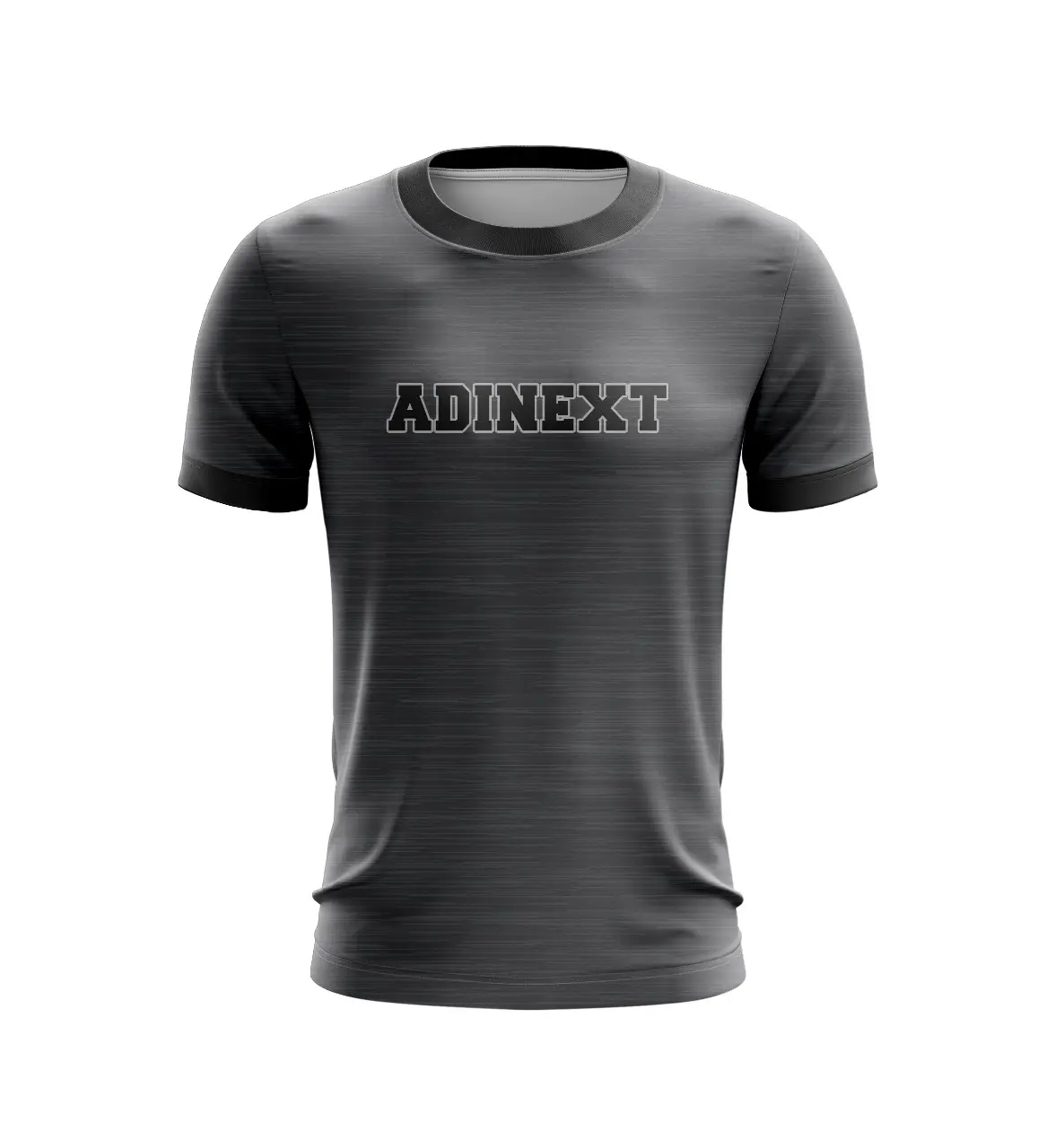 Adinext jersey sportivo da uomo maglietta traspirante da allenamento all'aperto camicia a maniche corte sublimazione nome e logo personalizzati