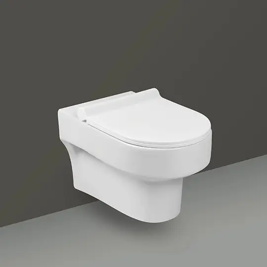 Çerçevesiz banyo duvar asılı tuvalet gizli su deposu ile sarnıçlar P tuzak duvar gizli asılı seramik tuvaletler
