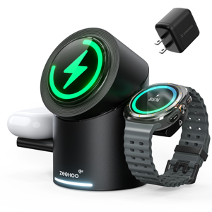 תחנת טעינה אלחוטית צילינינטריק r 3 in-1 sam MTR גרסה שחור-usplug - Product Image 1