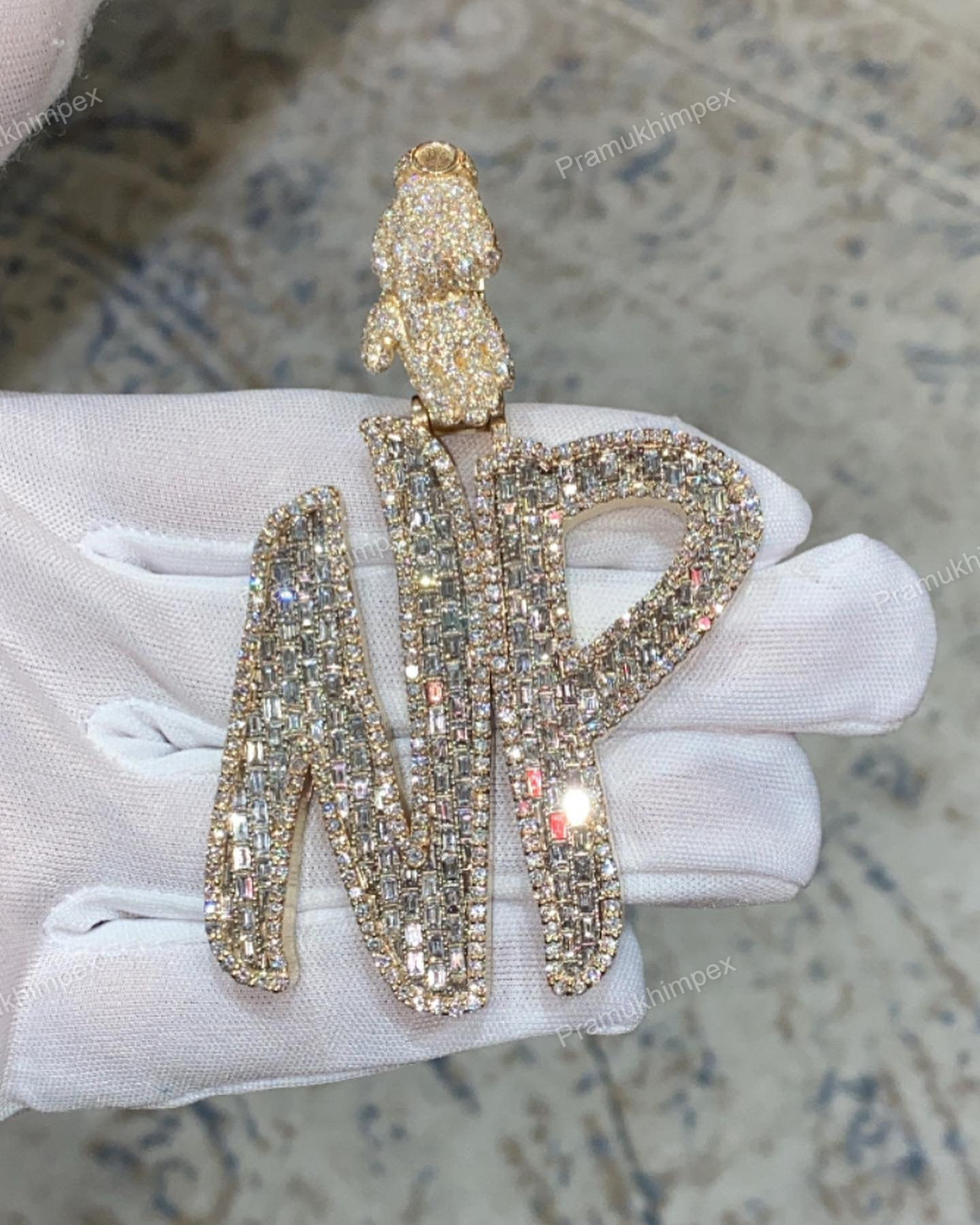 White Gold Plated