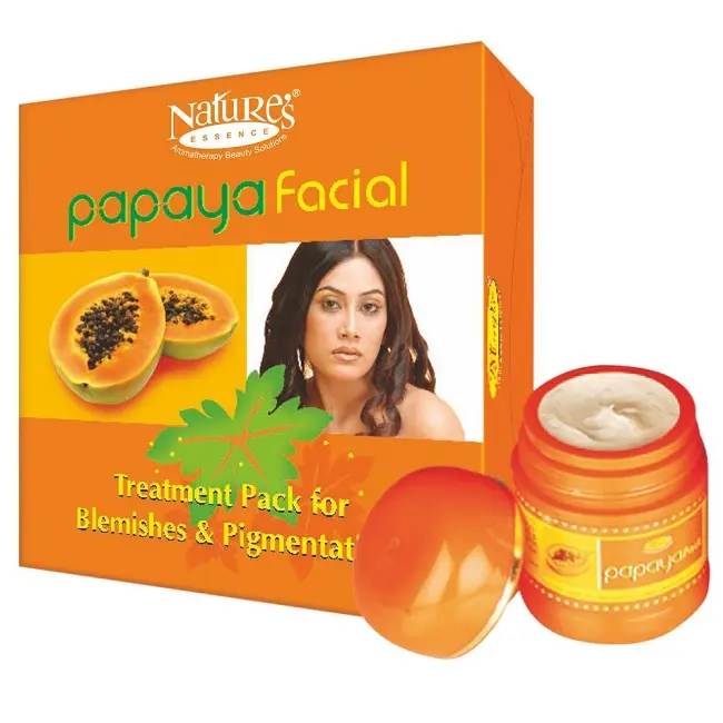 Gamme d'extraits de fruits magiques Kit de papaye pour le visage 180g Essence naturelle