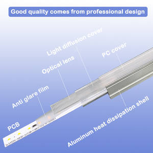 Design unico 24 V 10-12 w impermeabile esterno dmx 512 programma di controllo RGB LED illuminazione lineare - Product Image 3