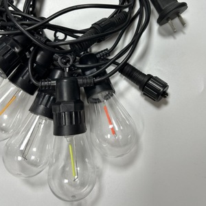 โคมไฟดาวตกที่มีสีสันแรงดันสูงกันน้ำ, ไฟราว LED หลอดไฟตกแต่งสวน5เมตร10หลอด - Product Image 3