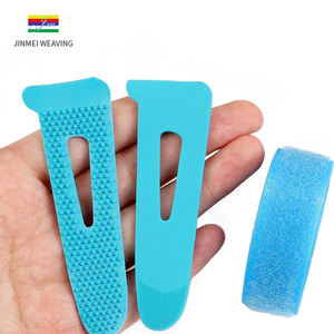 Customized Colorful <strong>Velcro</strong> Cuffs for Garments Injection Hook and Loop Velcroes Cuff TPU Velcroes