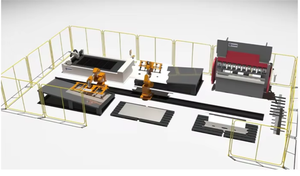 Costruzione del braccio robotico con servomotori e attrezzature avanzate per l'automazione di precisione - Product Image 6