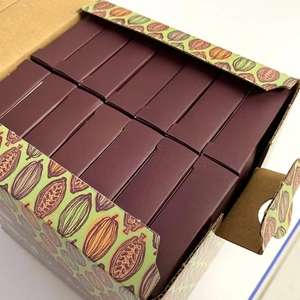 Kişiselleştirilmiş kunchocolate çikolata ambalaj özel Logo çikolata paketi ile PET temizle pencere kağıdı kutu - Product Image 6