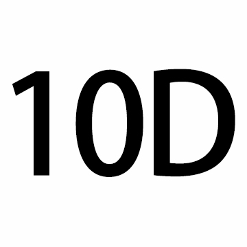 10D
