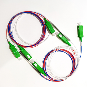 ไฟเบอร์ออปติก FBT Splitter SC APC 1x2 10/90 0.9 มม.พร้อมขั้วต่อไม่สมดุล Coupler ตัวแยกตัวอัตราส่วน fbt splitter - Product Image 5