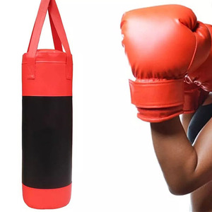 Red/Black-Color Wholesale New Style Professional High Quality OEM <strong>Pro</strong>-Quality Classic-Design Your Own Style Punching Bags - Product Image 2