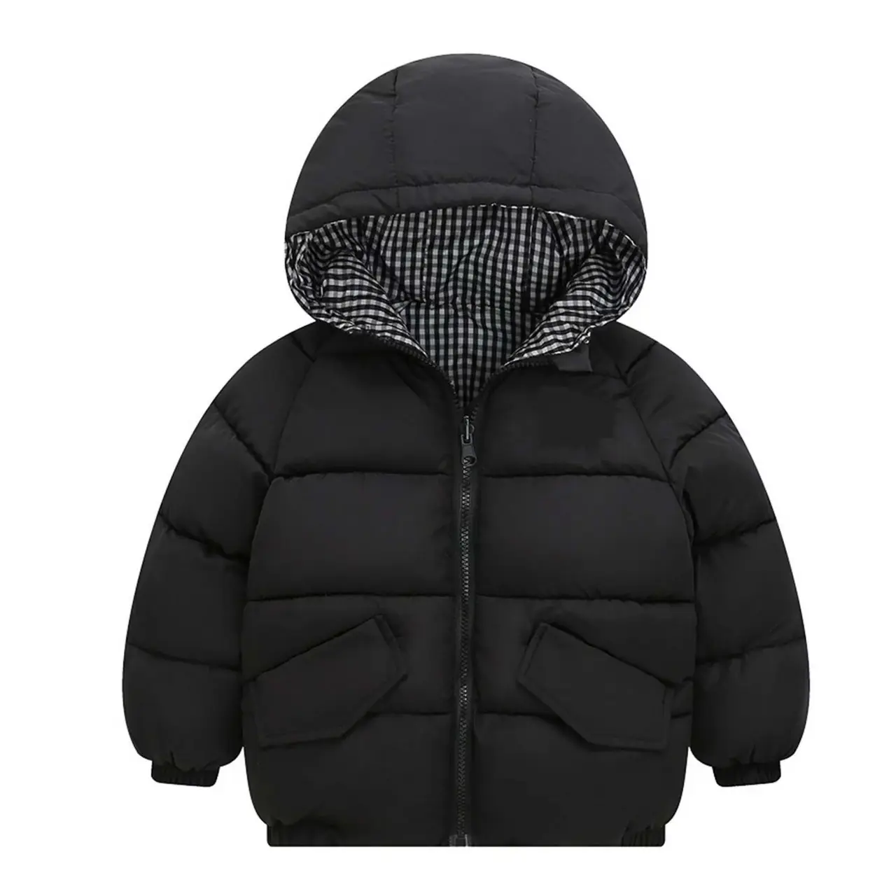 Cappotto in pelle di piume d'anatra di alta qualità per bambini piumino invernale caldo imbottibile per bambini