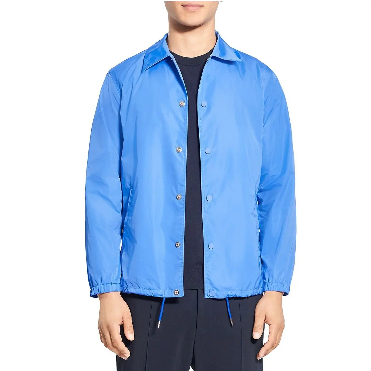100% poliéster de alta calidad personalizado Anorak entrenadores chaquetas cortavientos acolchado transpirable chaqueta de hombre al aire libre para invierno