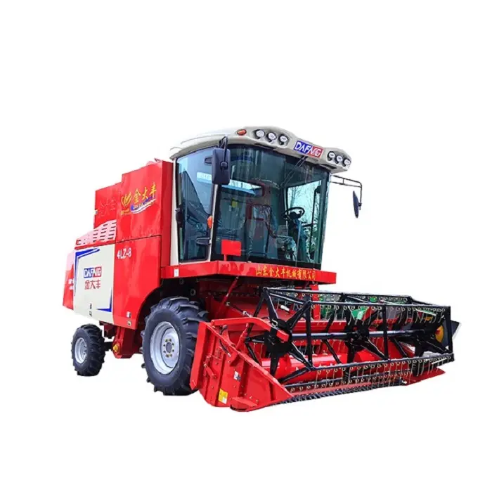 High quality rice /soybean combine harvester mini harvester suitable for various terrains