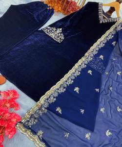 Indian-<strong>Pakistani</strong> Fusion: Indian <strong>Pakistani</strong> Salwar Kameez - Fusion of Traditional Indian and <strong>Pakistani</strong> Styles for a Unique Fashion - Product Image 6