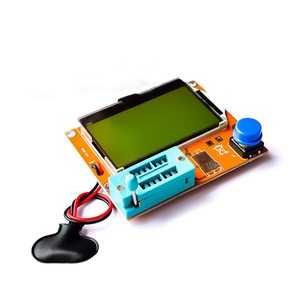 LCR T4 Tester LCR Tester meterTransistor ESR resistore induttanza di capacità rilevatore multifunzione LCR-T4 senza custodia - Product Image 1