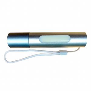 Wholesale Grey IP54 LED Flashlight With Side <strong>Light</strong> COB LED <strong>Light</strong> <strong>Source</strong> Rechargeable Battery Power Bank <strong>Function</strong> Aluminum Body - Product Image 1