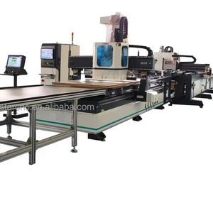 Cnc Router 1325 2030 ATC Cnc Máquina de anidamiento Puerta de madera Tallado Maquinaria de carpintería con carga y descarga - Product Image 1