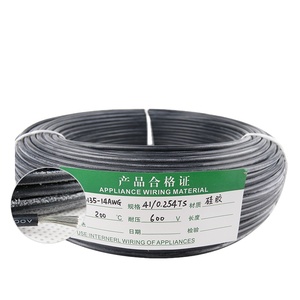 AFPF 0.08毫米2C 7/0.12TS OD2.5氟塑料多芯屏蔽镀锡铜黑色多芯定制电源线 - Product Image 6