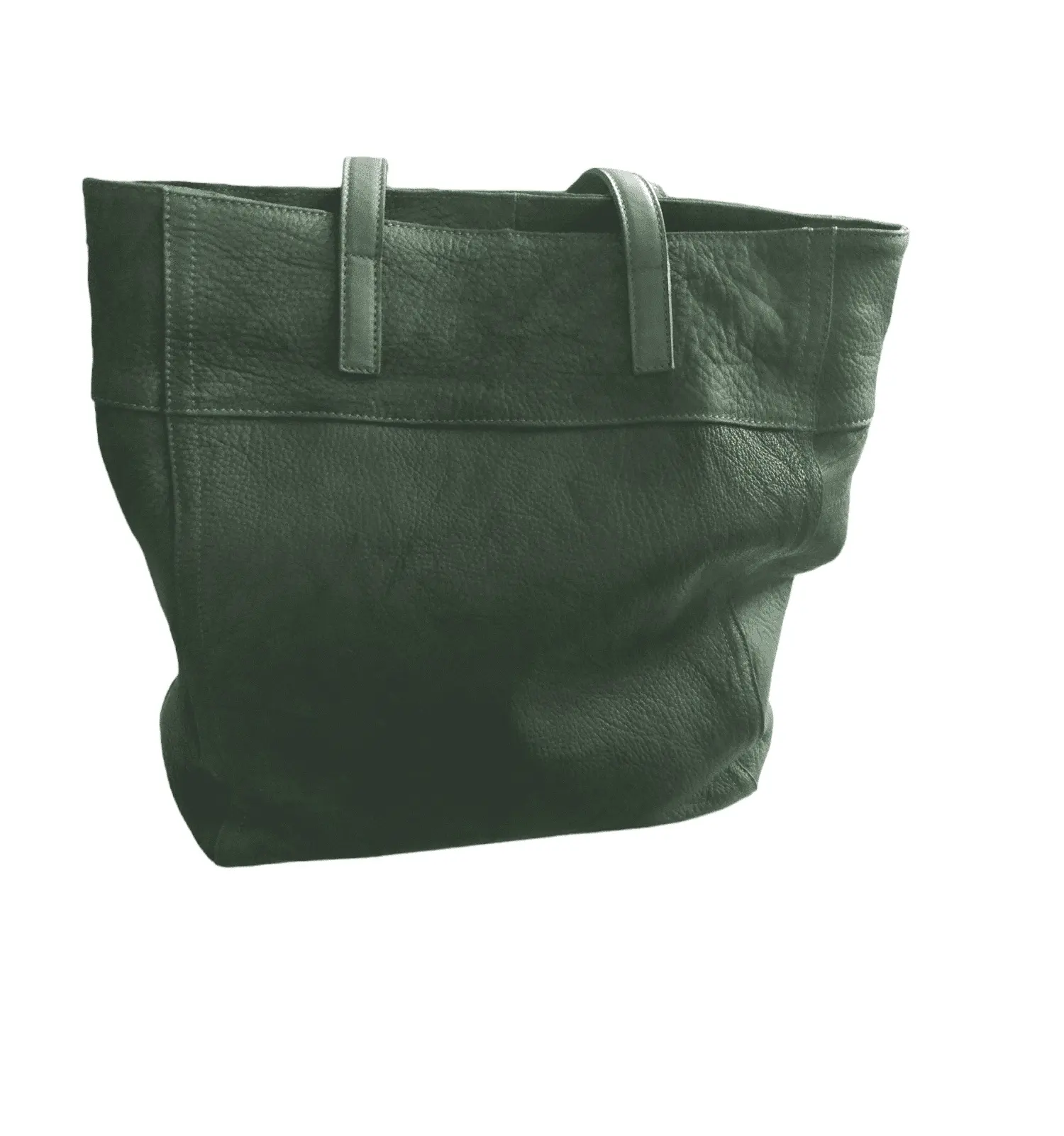 Tas Tote dalam kulit asli asli dengan buatan tangan di Italia warna berbeda tersedia banyak stok