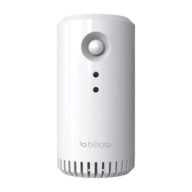 Eliminador automático de olores Esterilización de ozono Modo de temporizador Modo de sensor de movimiento Desodorización de 360 grados Carga USB