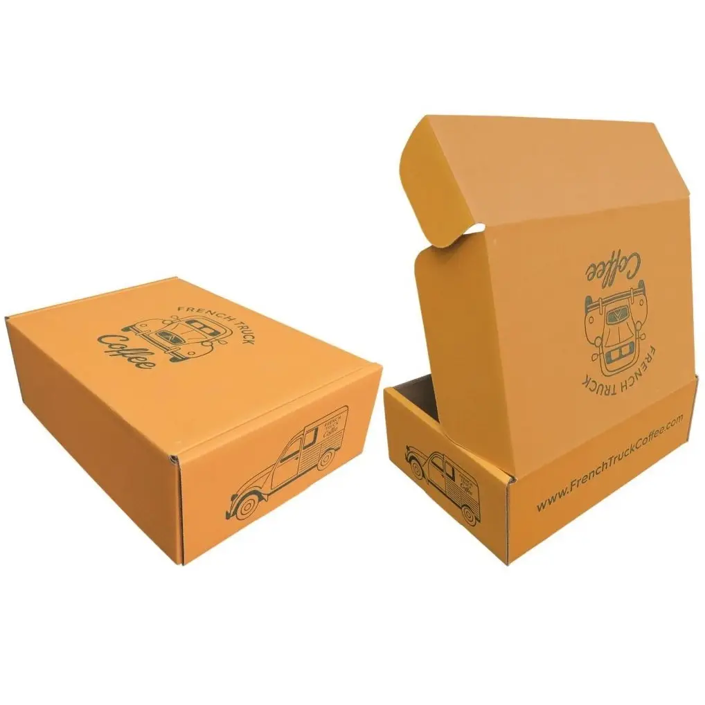 Wellpappe-Schachtel individuell recycelbar Geschäftsbraun/ Kraftpapier-Wellpappe-Schachtel/Anpassbare Kraftpapier-Versandverpackung Schachtel Versandbox