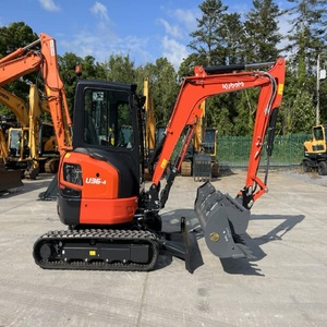 Sert şantiye koşullarında performans gösterecek şekilde tasarlanmış güçlü kompakt formlu Mini Kubota U36-4 ekskavatör - Product Image 5
