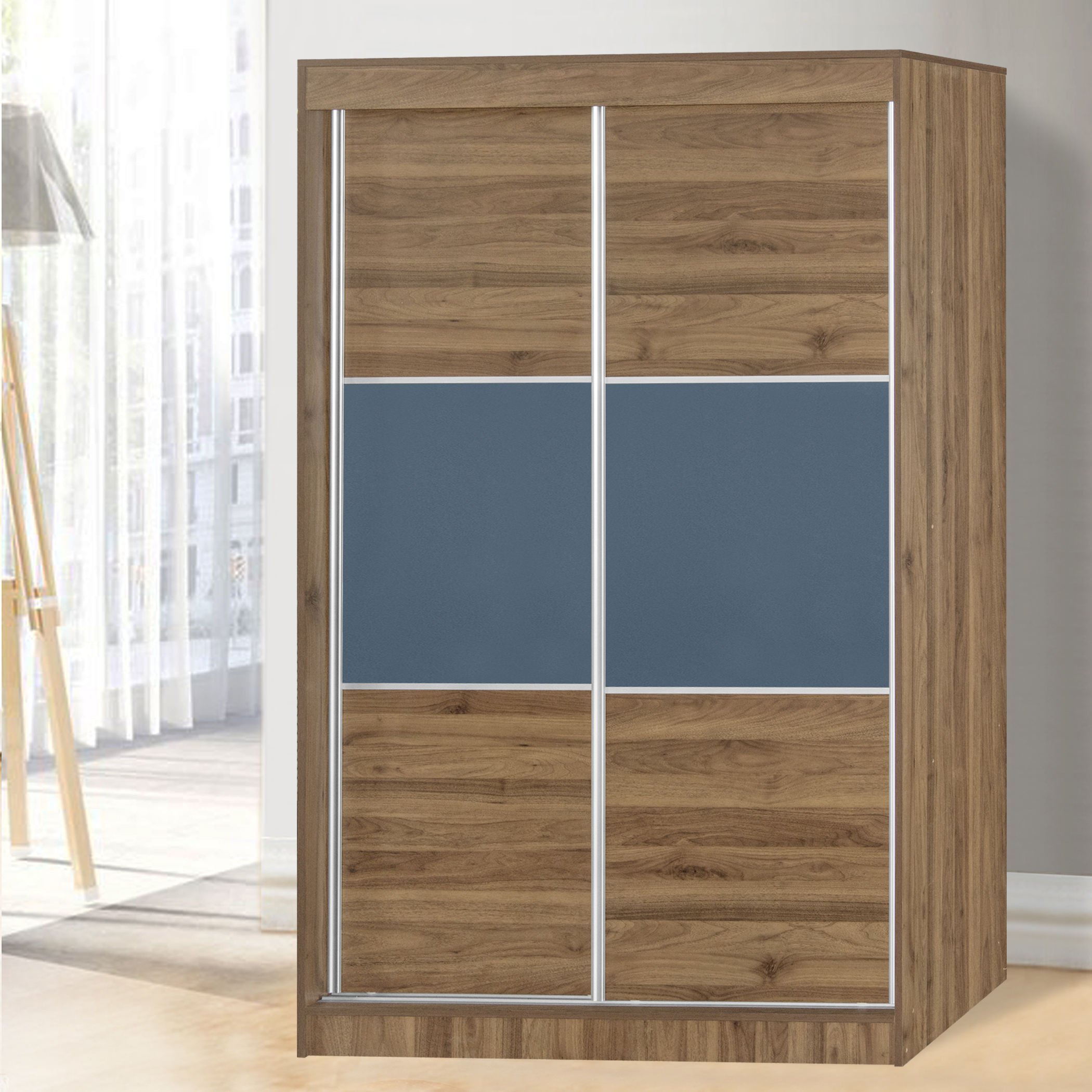 Walnut + Graphite Grey