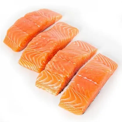 थोक मूल्यों पर उच्च गुणवत्ता वाली जमी हुई साबुत सैल्मन मछली