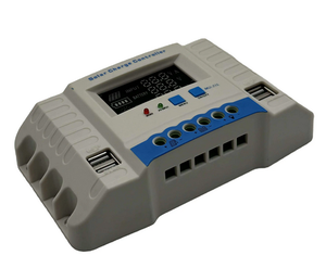 Высокое качество PWM 30/40/50A Солнечный контроллер зарядное устройство 12v 24v с ЖК-дисплеем - Product Image 3
