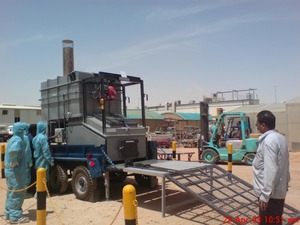Durable Stainless Steel High-Capacity Waste Incinerator New Engine Durable Waste <strong>Disposer</strong> Used Construction Solid Waste - Product Image 2