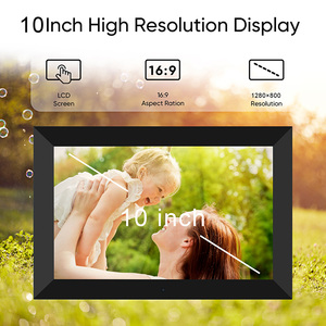 10.1 pollici Auto-rotazione Slideshow riproduzione Video telecomando scheda SD supportata Frame - Product Image 2
