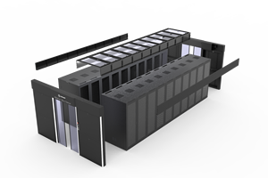 Sistema de contención de pasillo frío de fábrica de China, contención ensamblada CAC para solución de red profesional de centro de datos de servidor - Product Image 3