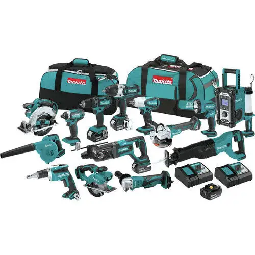 100% GENUÍNA ACESSÍVEL Makitas XT1501 18V LXT Ion-Lítio sem fio 15-Pc. Combo Kit (3.0Ah) MAkitas LXT1500 Frete Grátis