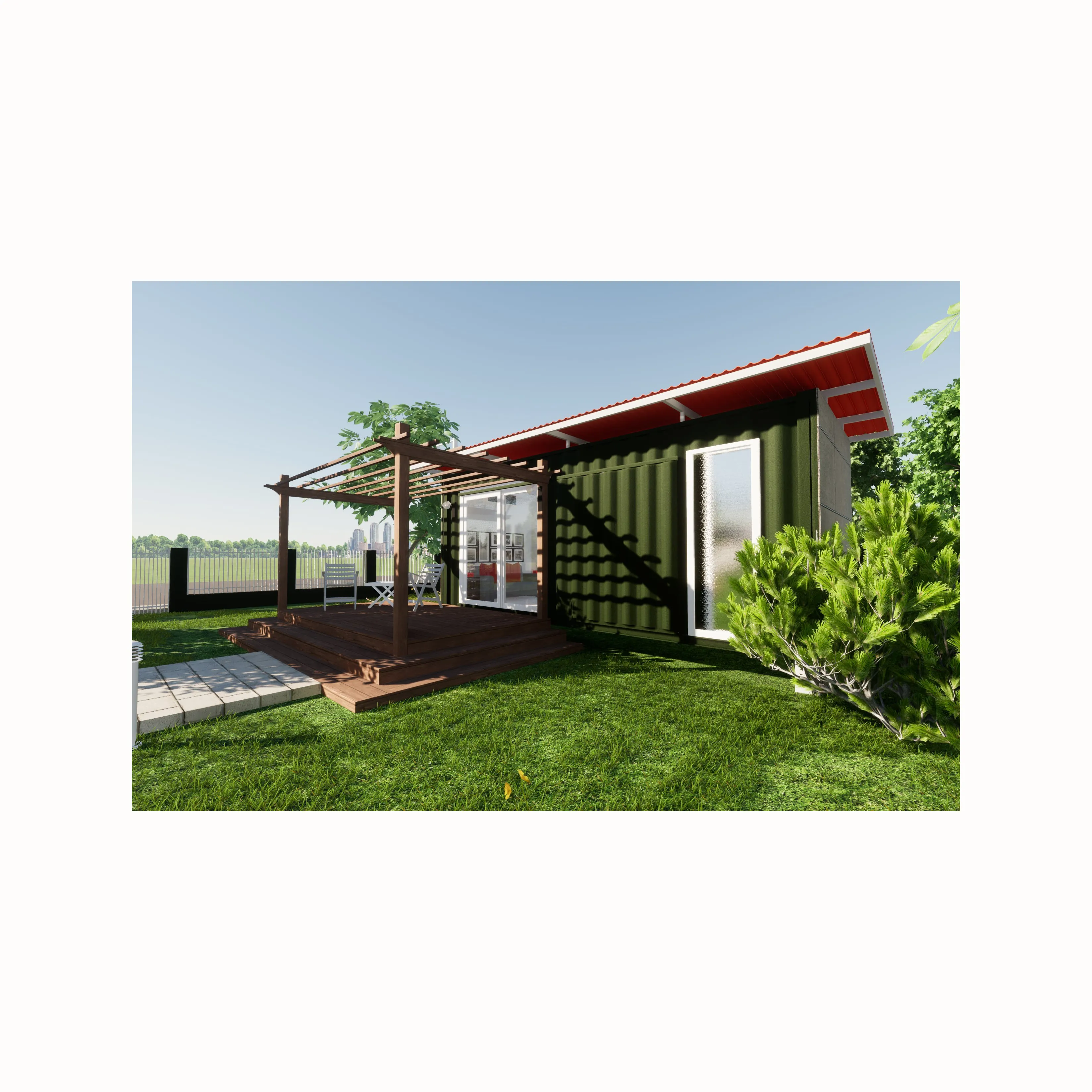 New Clean Dry 20ft 40ft 40HC Empty Refrigerated Shipping Container Home With Customization for wholesale