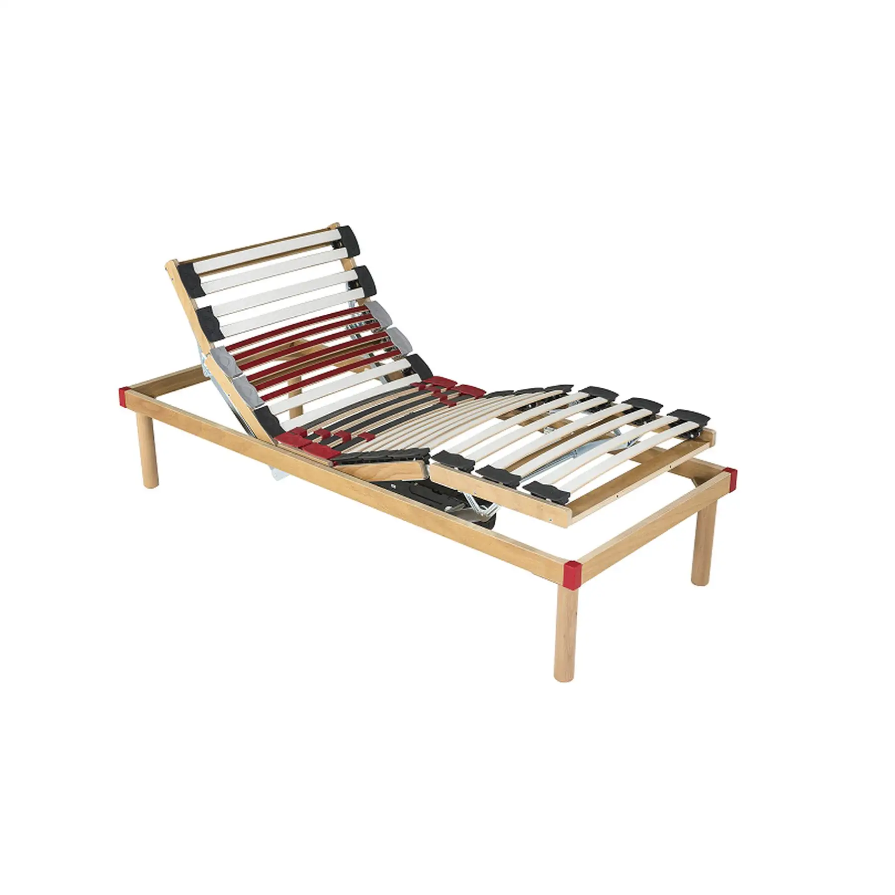 Tradición e innovación en camas de madera italianas artesanales-Cama fija-Ajuste para comodidad tradicional