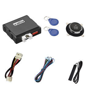 <strong>Push</strong> <strong>Button</strong> Engine <strong>Start</strong> System W/RFID Card to Unlock the Door While the Engine Is Running After Remote <strong>Start</strong> Via OEM Remote - Product Image 1