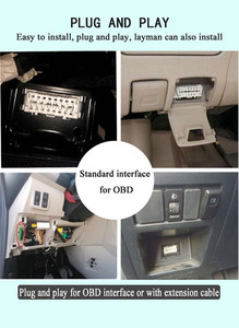4G OBD2全球定位系统跟踪器实时跟踪带诊断GSM GPRS定位无安装全球定位系统定位器电脑 - Product Image 4