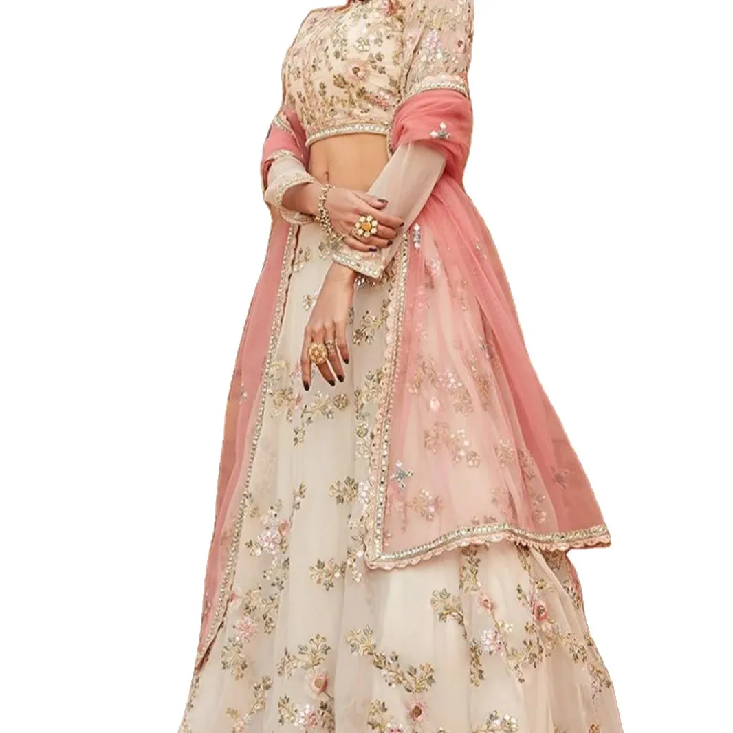 Vestidos paquistaníes e indios, reconocidos por la alta calidad y los bordados pesados, creando una Elegante ropa de fiesta.