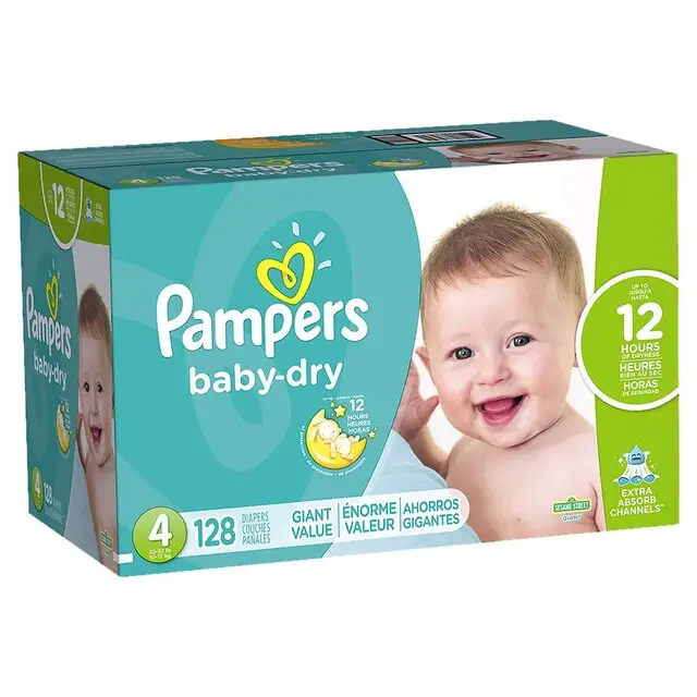 Super Pack Diapers Sizes 84 Count - Pampers Cruisers Disposable Baby Diapers