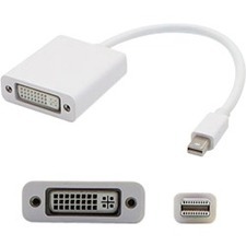 UD_AddOn Mini-DisplayPort 8in สายเคเบิลอะแดปเตอร์ตัวผู้และ DVI-I ตัวเมียขนาด5แพ็กสำหรับ MB570Z แอปเปิล/บี - Product Image 1