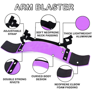 Arm Blaster <strong>USA</strong> Heavy Duty Biceps Isolator Bodybuilding <strong>Gym</strong> Exercise Workout Bicep Arm Trainer Blaster Heavy Duty - Product Image 4
