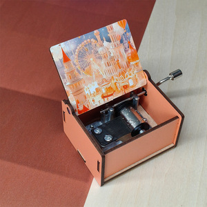成人精密齿轮模型构建复杂机械音乐盒组装套件DIY工程项目 - Product Image 2
