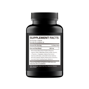 Noite suplemento metabolismo noite queimador de gordura das mulheres ervas cápsulas complexo de queima de gordura com suporte equilíbrio hormonal - Product Image 3