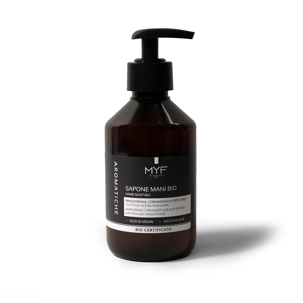 Made in Italy cosmetics the best organic certified HAND SOAP with the extracts of medicinal herbs