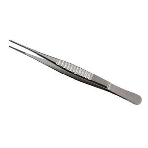 Düz toplu miktar TC Hudson Tissue p doku cımbız cerrahi başparmak forseps 15cm vasküler Atraumatic kelepçe, 1.5mm ucu - Product Image 6