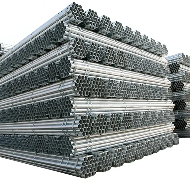Suministro de China 6 pulgadas Schedule 40 JIS Hot Dip az100 revestimiento de tubo de acero galvanizado para edificios